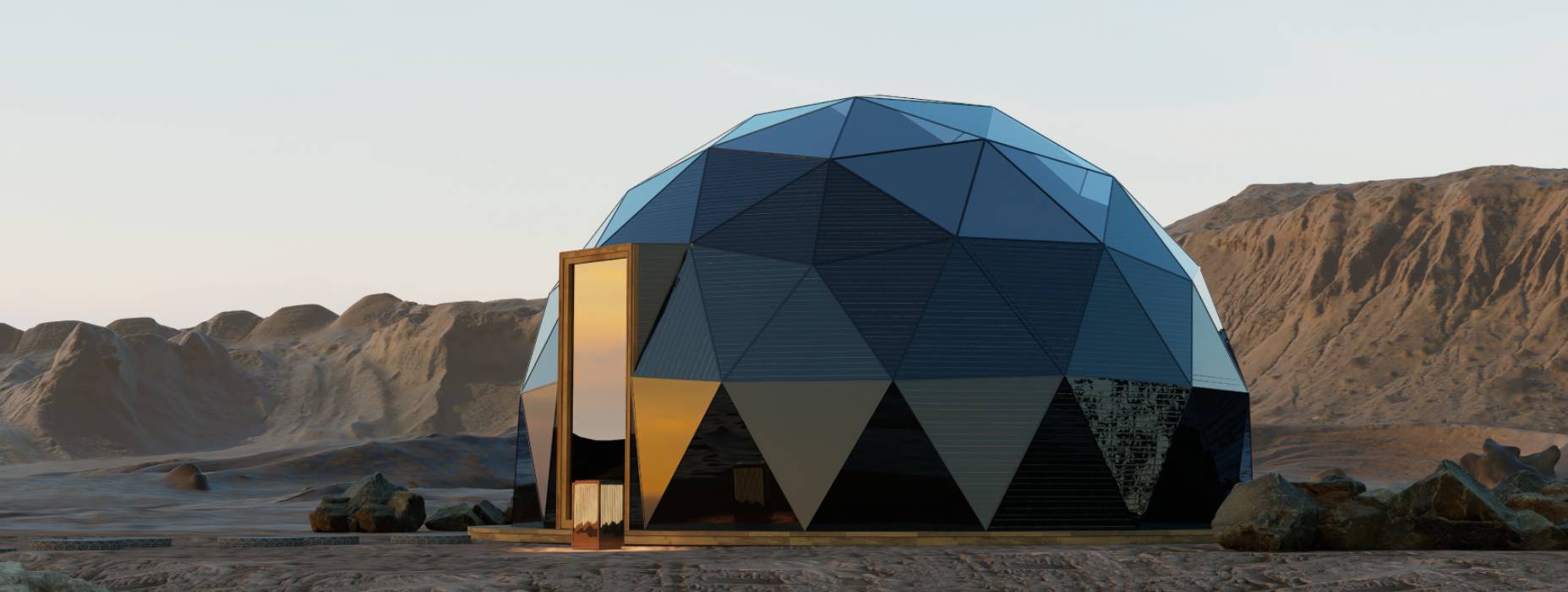 五营区星空酒店帐篷